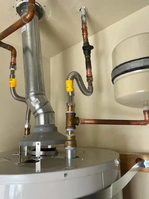 Water heater installation and plumbing repair in Gentry