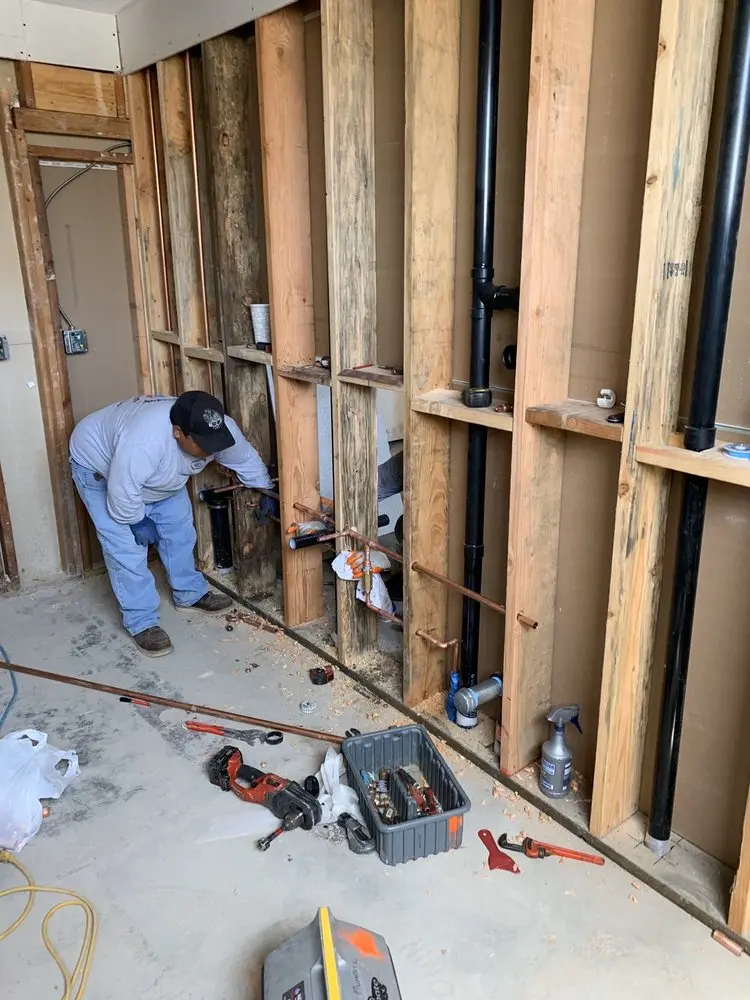 Commercial rough-in plumbing for Gas Line Repair in Gentry